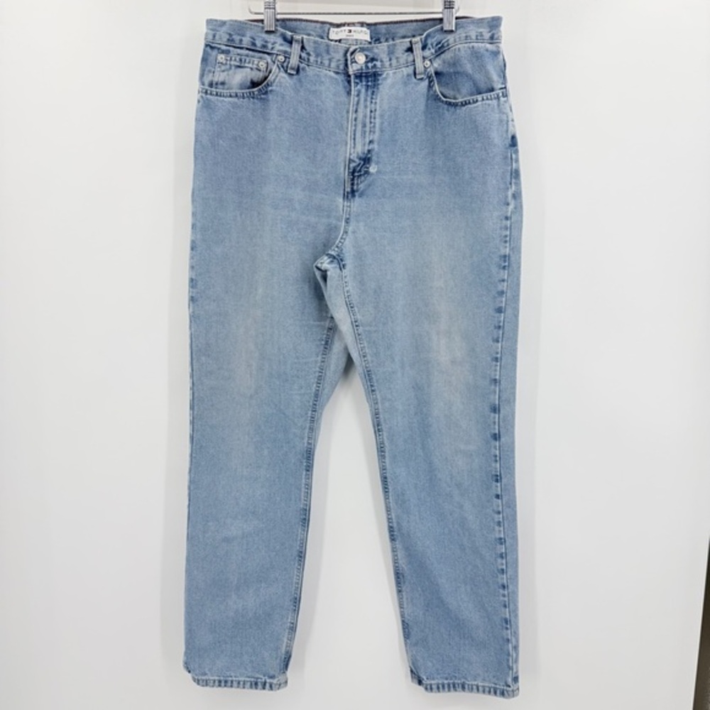 Vintage Y2K Tommy Hilfiger Classic Boyfriend Denim Blue Mom‎ Jeans Size 16